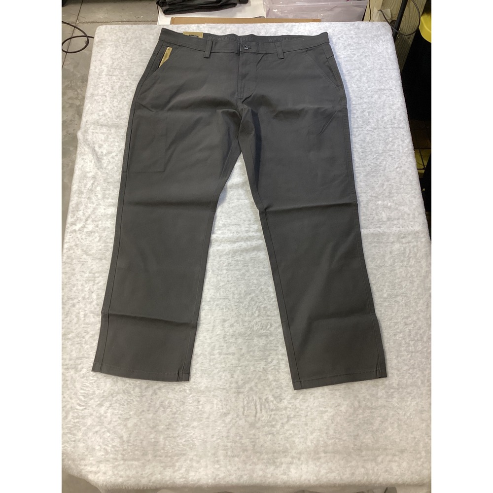 WP Weatherproof Mens Commuter Pant Charcoal Gray‎ 40x30 Stretch Flex Waist NWT